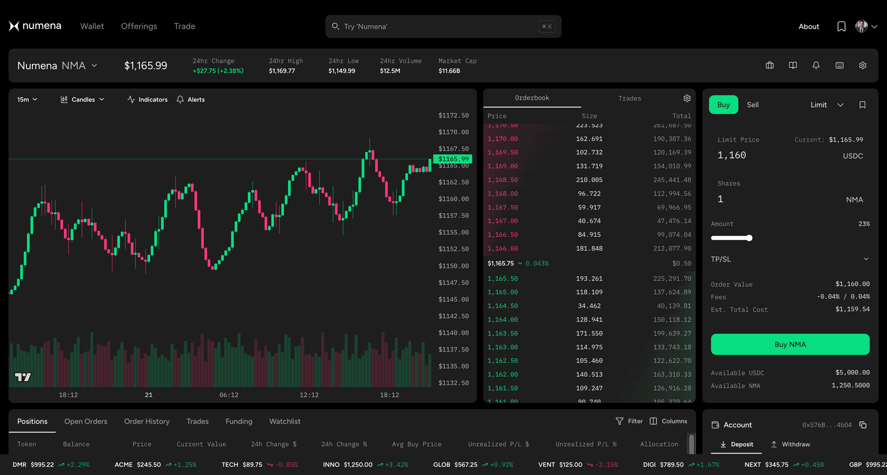 STO Platform Interface